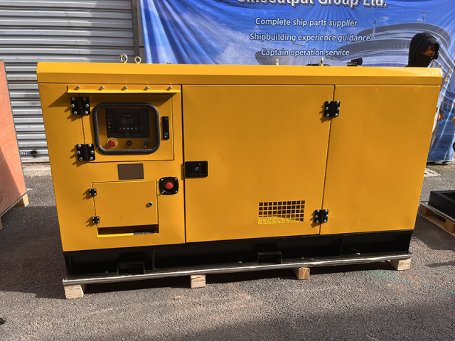 Silent type series for marine diesel generator set with power 20KW-415KW and with low noise