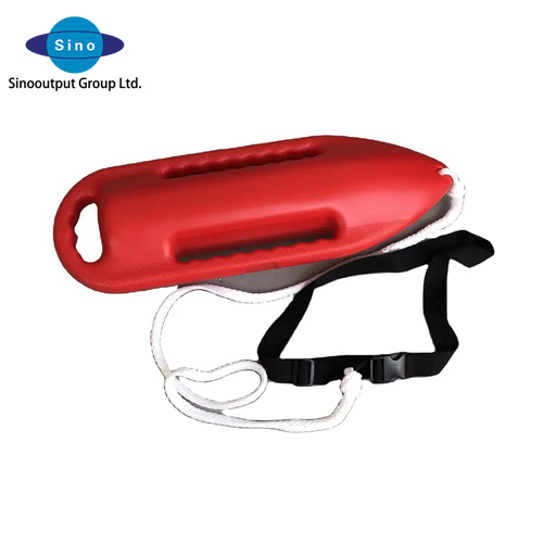 PROFESSIONAL LIFE SAVER NON-INFLATABLE RESCUE CAN SWIM SAFETY FLOAT RESCUE BUOY WITH NON-SLIP HANDLE