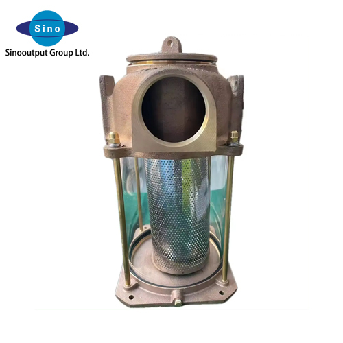 Bronze marine sea water filter 3" China water filters with ISO9001 CE certificate
