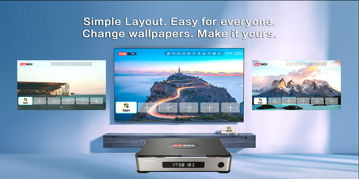 DIGIBox D6 MAX | Big Upgrade | 2026 Latest & Premium Smart TV Box from DIGI TV Box