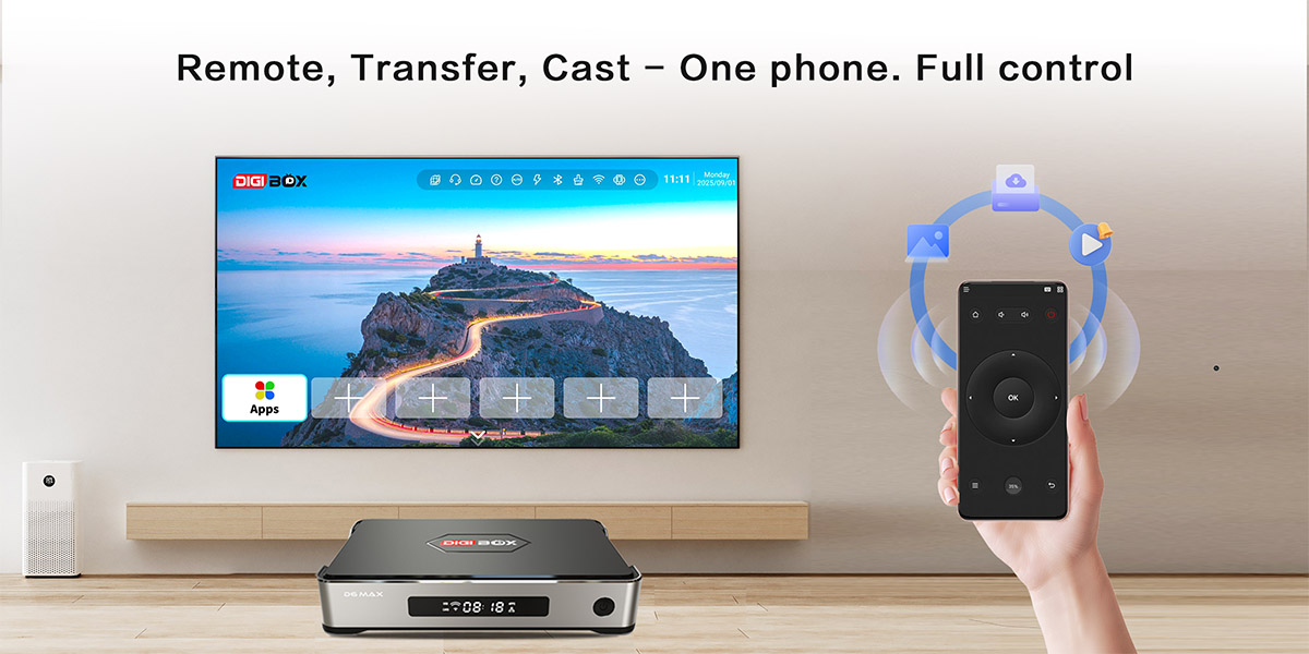 DIGIBox D6 MAX | Big Upgrade | 2026 Latest & Premium Smart TV Box from DIGI TV Box