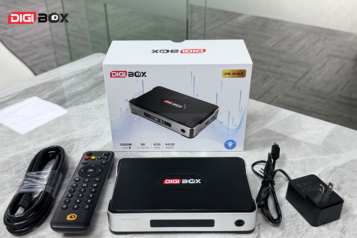 왜 나는 DIGIBox D6 Max를 강력 추천하는가: 강력하고 현대적이며 정말 실용적인 TV 박스