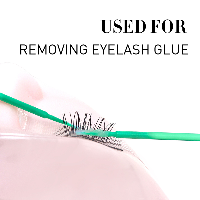 100pcs/lot Micro Durable Disposable Eyelash Extension Individual Applicators Mascara Brush For Women Eyelash Glue Cleaning Tool
