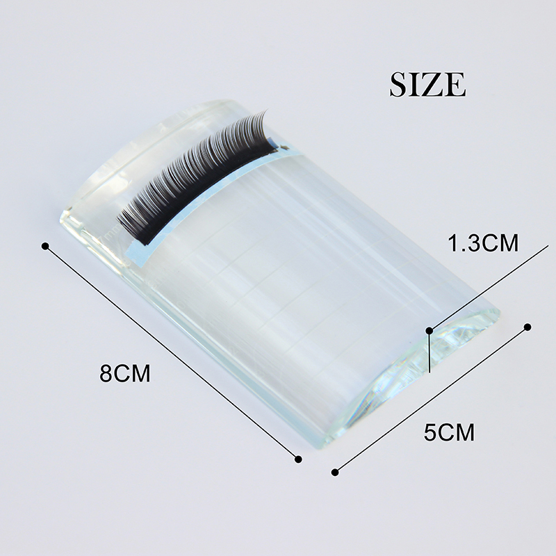 NAGARAKU Eyelash Extension Crystal Measure Pads  Crystal Individual Eyelash Adhesive Stand False Eyelash Extension amplification