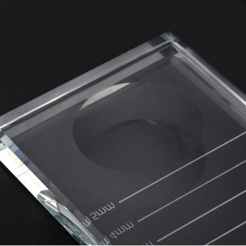 Eyelash Glue Holder Individual Eyelash Extension Adhesive Glue Pallet Makeup Tool For Transparent Arrival Rectangular Crystal