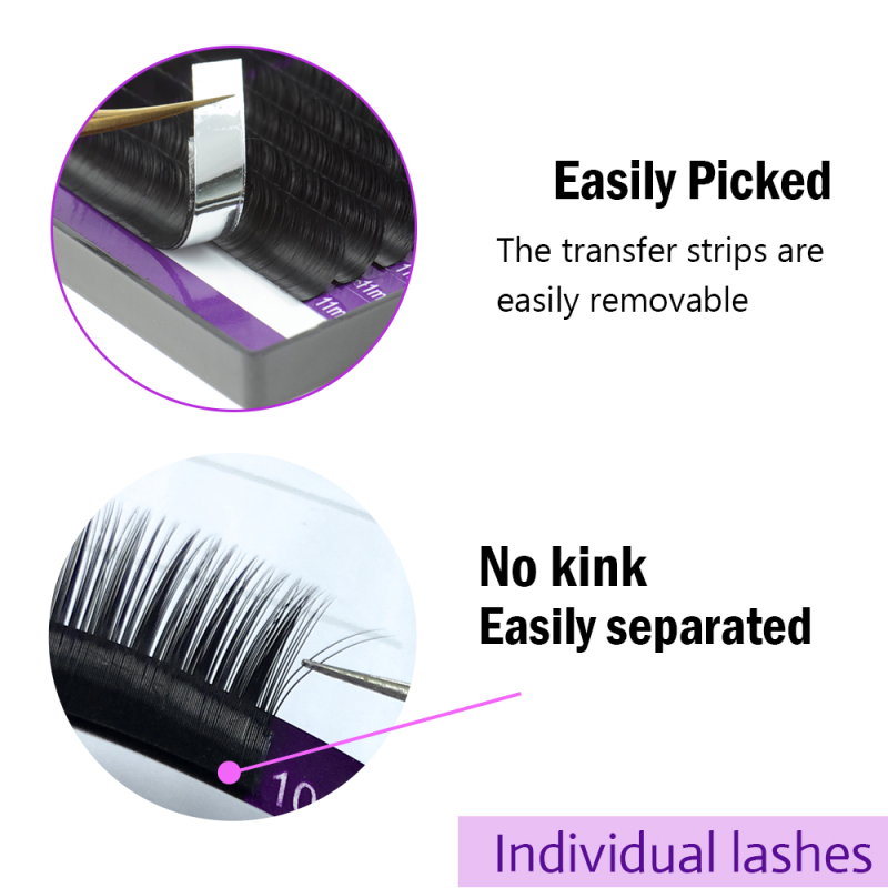 NAGARAKU Eyelashes Maquiagem Mink Eyelashes 50 cases/lot 16 Rows Individual Eyelash Premium Mink Lashes Maquillaje Cilios