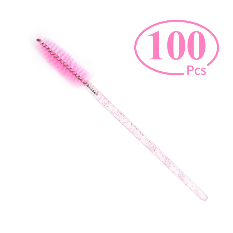 NAGARAKU Wholesale 100pcs Mascara Eyelash Make Up Brush ,Disposable Mascara Wand ,Mascara wand brushes