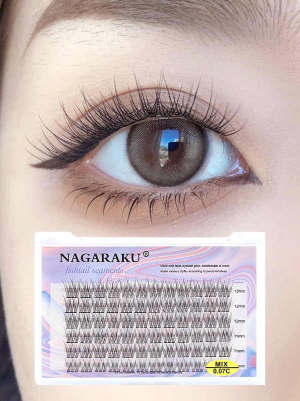 NAGARAKU Triple Fishtail Eyelash Extension