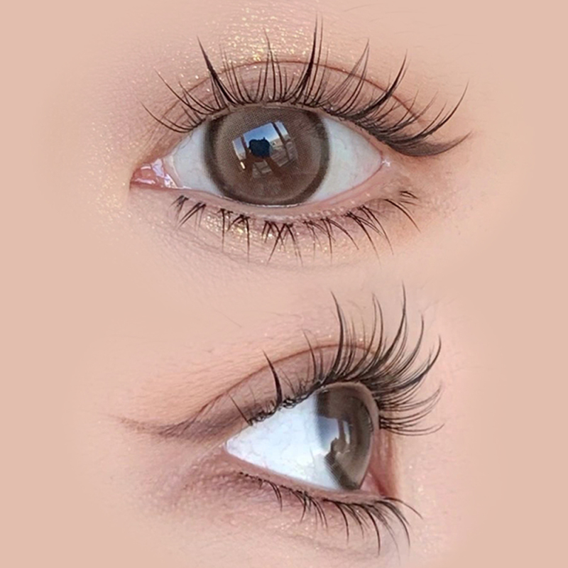 NAGARAKU Fishtail Bottom Eyelashes DIY lashes Make up Self-grafting Lashes