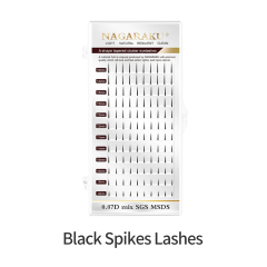 Black Spikes Lashes