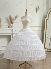 Six Hoops Ball Gown Petticoats