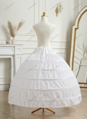 Six Hoops Ball Gown Petticoats