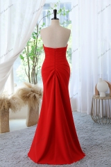 Sweetheart Mermaid Strapless Prom Gown