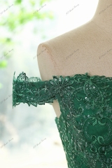 Gorgeous Tulle Ball Gown Prom Dress With Off The Shoulder And Sweetheart