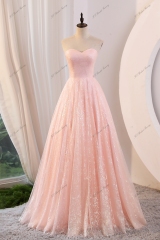 Lovely A Line Prom Dress With Sweetheart Neckline
