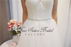 Wholesale Crystals And Pearls Bridal Belt