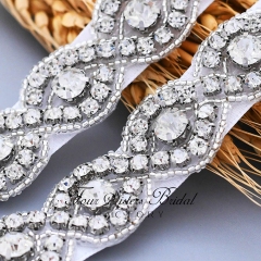 High Quality Rhinestone Wedding Belt