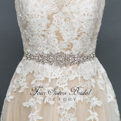 Statement Crystal Applique Belt