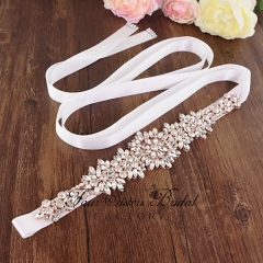 Statement Crystal Applique Belt