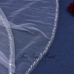 Beading Edge Bridal Veils