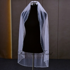 Beading Edge Bridal Veils