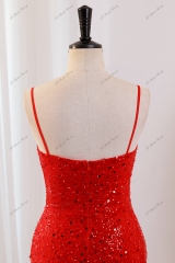 Long Prom With Sweet Heart Neckline Glitter Mermaid Dress