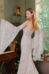 Soft Mermaid Sweet Heart Neckline Wedding Dress