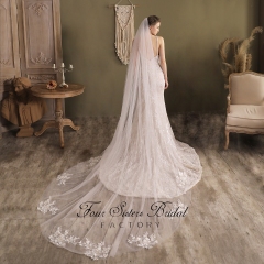 118 Inches Soft Lace Veils