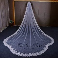 Lace Beading Wedding Veils