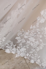Bohemian A-line Lace Wedding Dress