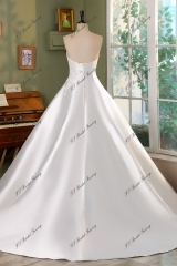 Strapless Mikado Ballgown Wedding Dress
