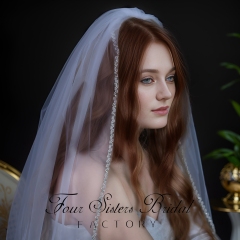 Beading Bridal Veils