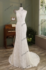Elegant Lace Mermaid Wedding Dress