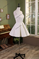 Pleated Mermaid Crepe Wedding Gown