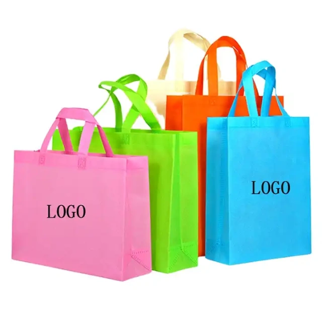 non woven fabric cloth carry shopping bag Ultrasonic rpet non-woven bags,Tote Bag,