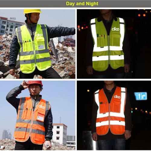 Dark Night Working Reflective Safety Vest