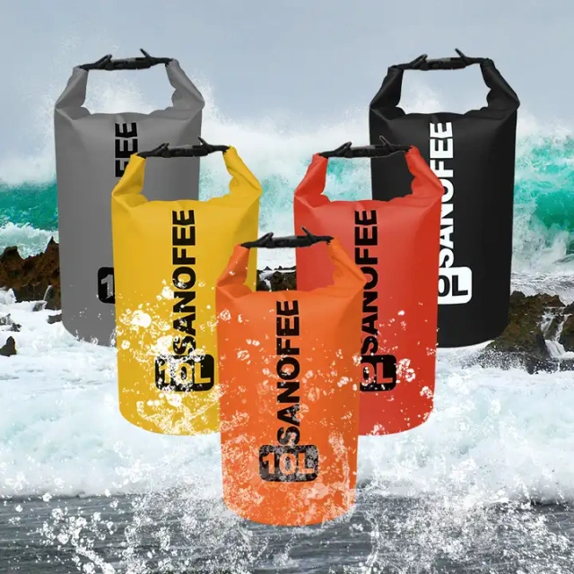 Outdoor Wholesale Ocean Pack 2L 3L 5L 10L 15L 20L 30L PVC tarpaulin Waterproof dry bag waterproof backpack
