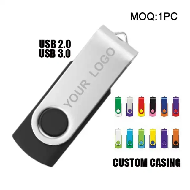 4gb 8gb Usb 2.0 Swivel Usb Flash Drive Stick Memory Pen Drive Custom pen drive wholesale