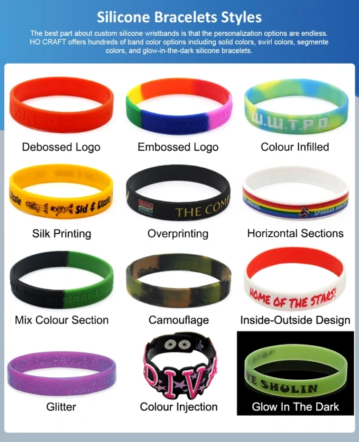Slap Bracelets Custom Logo Silicone Slap Bracelets Luminous Rubber Wristband Glowing Silicone Snap Wristband