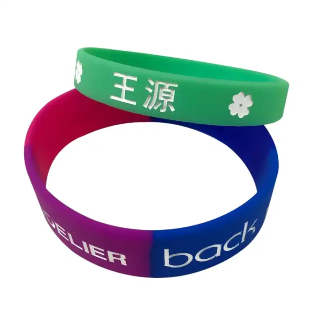 Promotional High Quality Sports Silicon Wrist band Custom Silicone Bracelet Wristbands With Logo