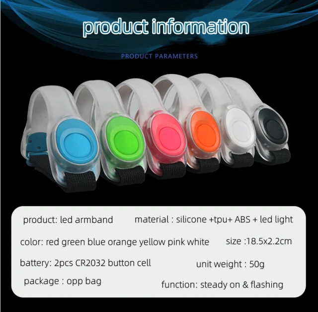 Light Up Safety Arm Bands