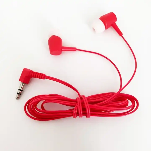 Headphone Simple 3.5 Mm Wired Headphones Personalized Disposable Earphone