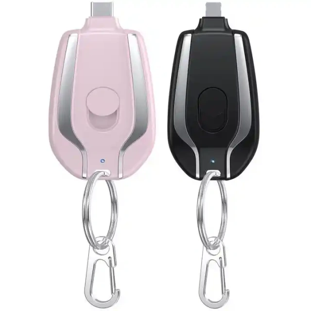 Pocket Keychain  Portable Charger Powerbank Mini Power Bank For Iphone And Android