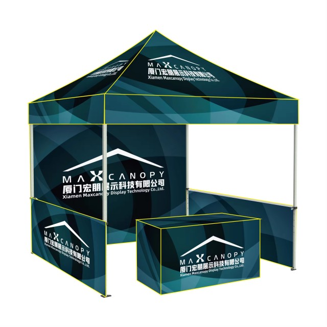 Portable Outdoor Exhibition Booth Promotional Trade Show Tent Deluxe Steel Frame Tent For Advertising Event