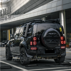 Подходит для 20-25 Land Rover новый Defender задние фонари в сборе модификации OLED переменной светодиодные ходовые огни поворот предупредительные огни