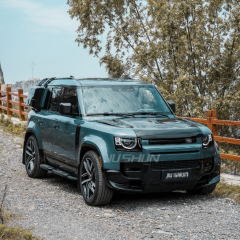 Подходит для 20-24 моделей Land Rover Defender фары в сборе модифицированный высокой матрицы светодиодные линзы светодиодные дневные ходовые огни рулевого управления