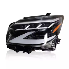Second-hand Original Genuine Headlight for Lexus GX460 Triple Lens Version Used Headlight with logo From Old Car