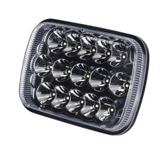 DOT 5x7 H6054 Sealed Beam Led Headlights for Jeep Cherokee XJ Wrangler YJ