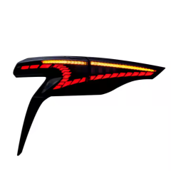 For 2021-2022 Toyota Sienna Factory Car LED Tail Lights Smoked DRL Rear Lamp Assembly Auto Styling Back Lamps