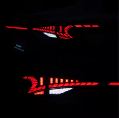 For 2021-2022 Toyota Sienna Factory Car LED Tail Lights Smoked DRL Rear Lamp Assembly Auto Styling Back Lamps